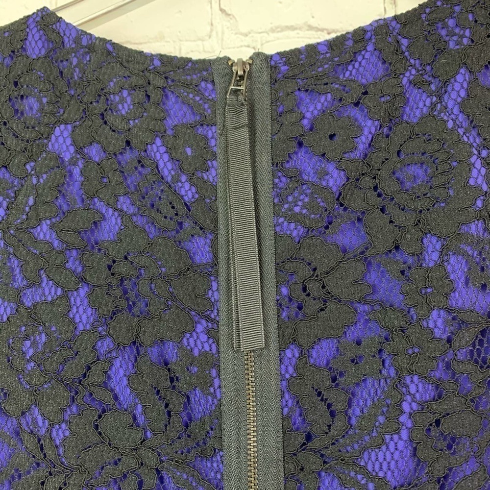 KOHL’S Simply Vera Blue/Purple & Black Lace Dress 2P - Picture 5 of 11